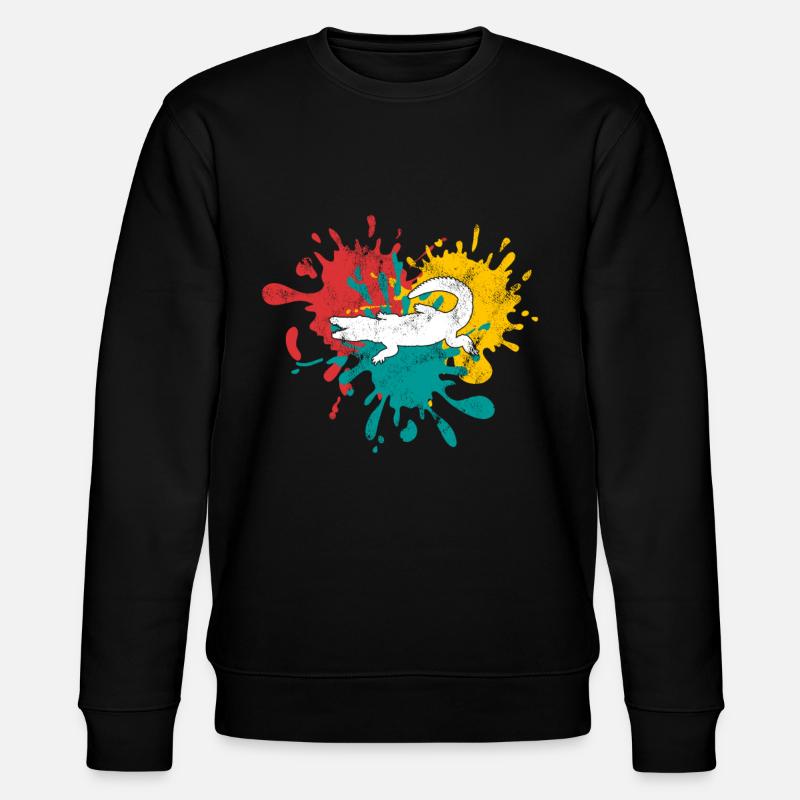 Crocodile - Sweat bio CHANGER Stanley/Stella Unisexe - noir