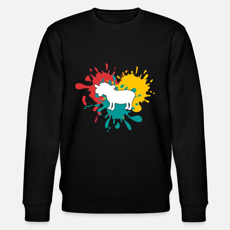 Mouton - Sweat bio CHANGER Stanley/Stella Unisexe - noir