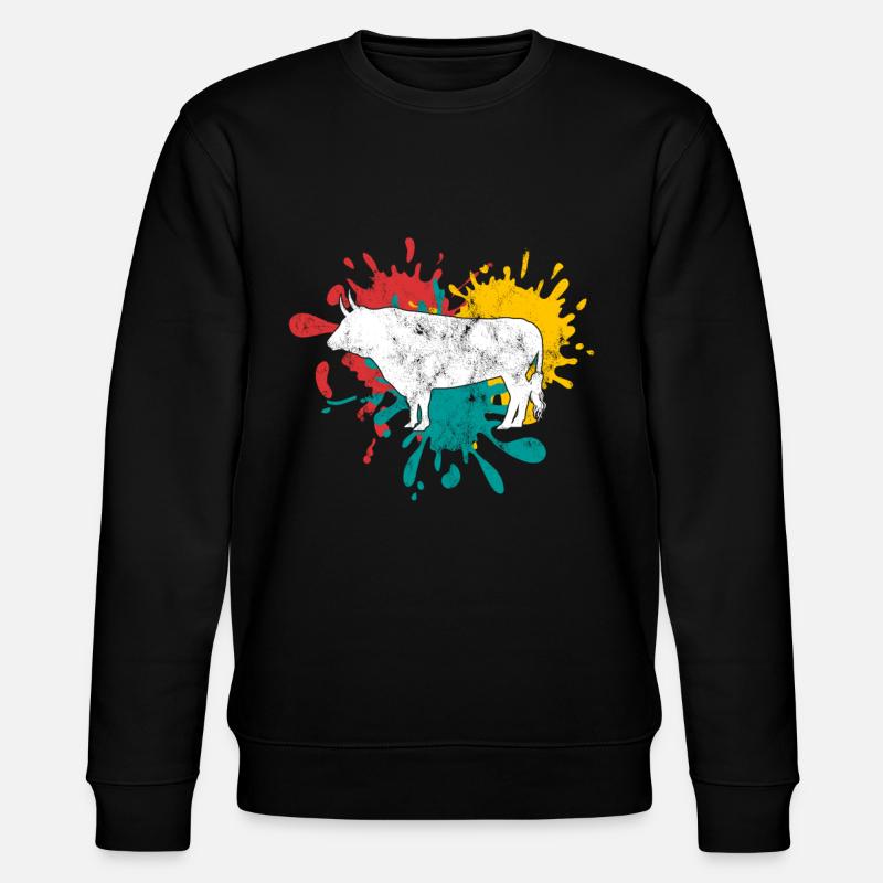 Taureau - Sweat bio CHANGER Stanley/Stella Unisexe - noir