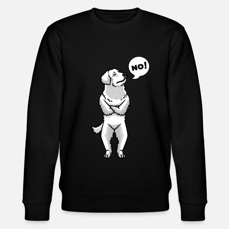 Chien Kuvasz - Sweat bio CHANGER Stanley/Stella Unisexe - noir