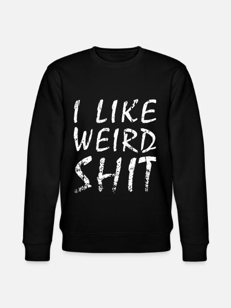 seltsam komisch Charakter - Stanley/Stella Unisex Bio-Sweatshirt CHANGER  - Schwarz
