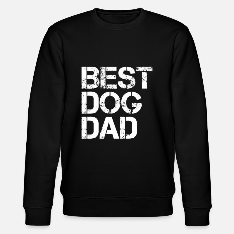 best dog dad - Stanley/Stella Unisex Bio-Sweatshirt CHANGER  - Schwarz