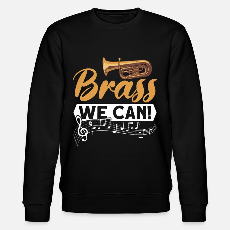 Euphonium Euphoniumspieler Blechbläser Euphonist - Stanley/Stella Unisex Bio-Sweatshirt CHANGER - Schwarz