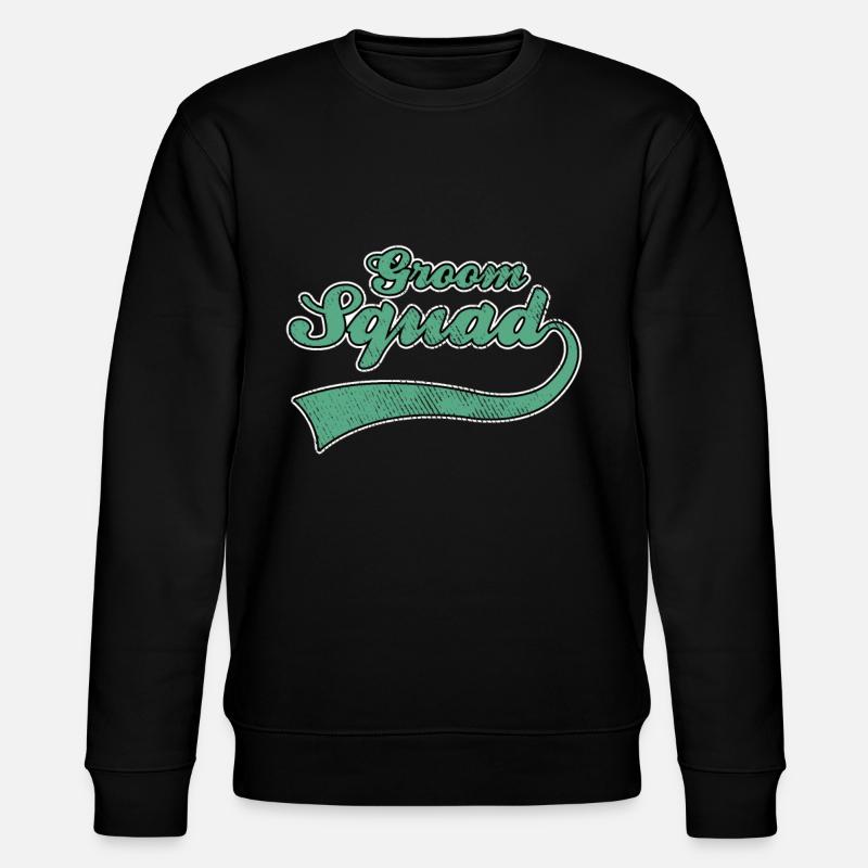 Bräutigam groom JGA - Sweat bio CHANGER Stanley/Stella Unisexe - noir