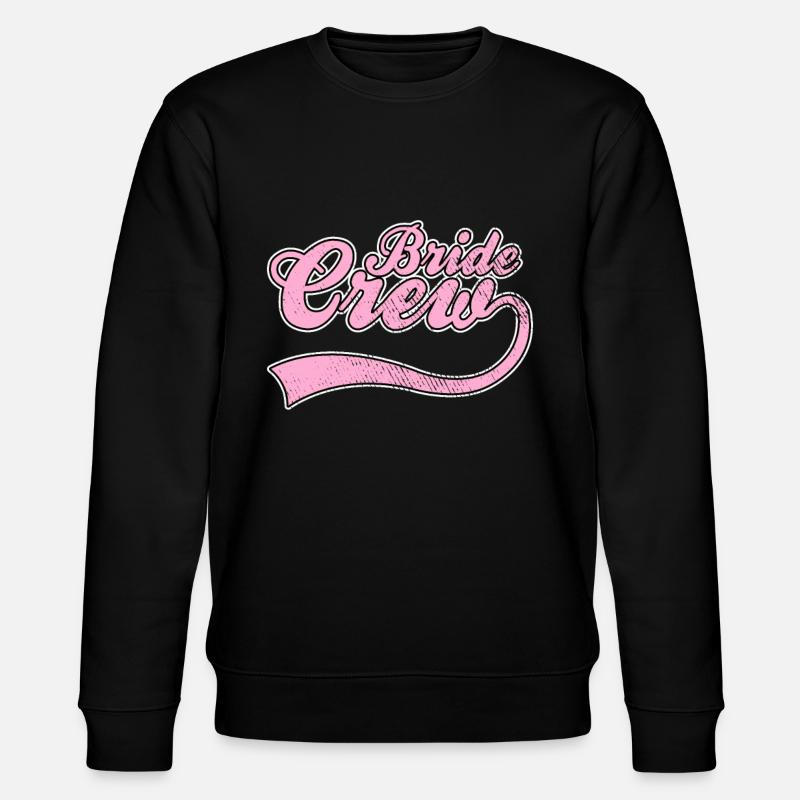 Équipage de la mariée - Sweat bio CHANGER Stanley/Stella Unisexe - noir