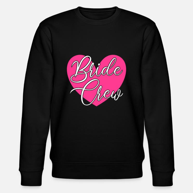 Équipage de la mariée - Sweat bio CHANGER Stanley/Stella Unisexe - noir