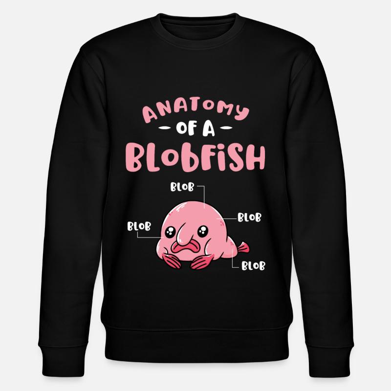Anatomie Eines - Stanley/Stella Unisex Bio-Sweatshirt CHANGER - Schwarz