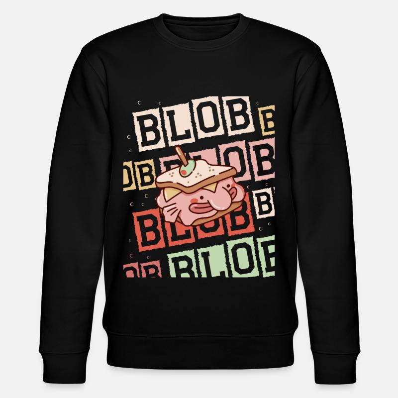Blobfish-lover-deep-sea-fish-ugly - Stanley/Stella CHANGER Unisex Organic Sweatshirt - black