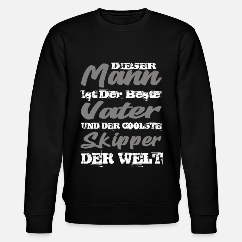 Skipper - Stanley/Stella Unisex Bio-Sweatshirt CHANGER  - Schwarz