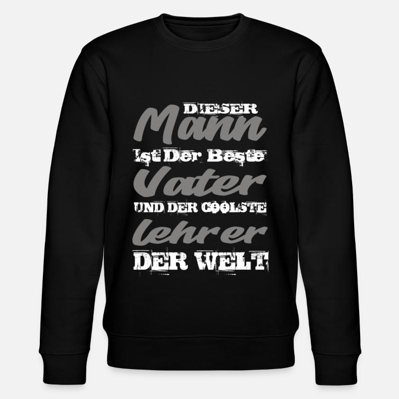 Lehrer - Stanley/Stella Unisex Bio-Sweatshirt CHANGER  - Schwarz