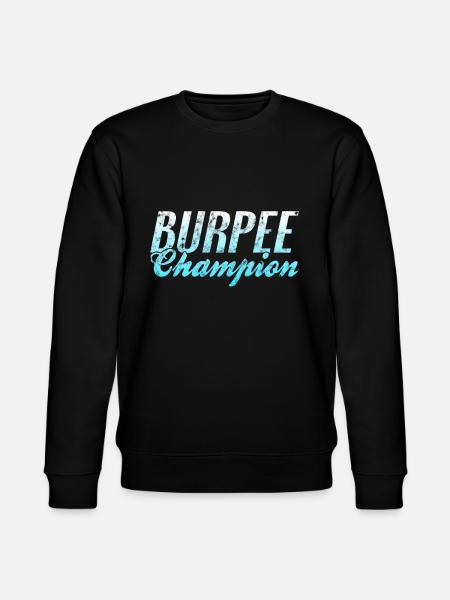 Burpee Champion - Stanley/Stella CHANGER Unisex Organic Sweatshirt - black