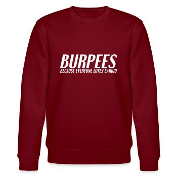 Burpee dicton - Sweat bio CHANGER Stanley/Stella Unisexe - bordeaux - Devant - Nik (191cm) & Marisol (170cm)