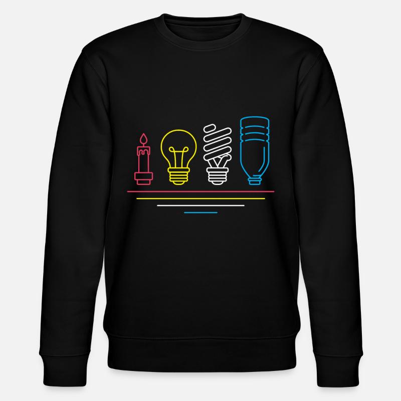 Technical electrician - Stanley/Stella CHANGER Unisex Organic Sweatshirt - black