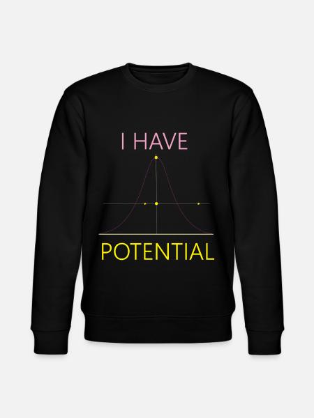 Future Physicist Science Nerd I - Stanley/Stella CHANGER Unisex Organic Sweatshirt - black