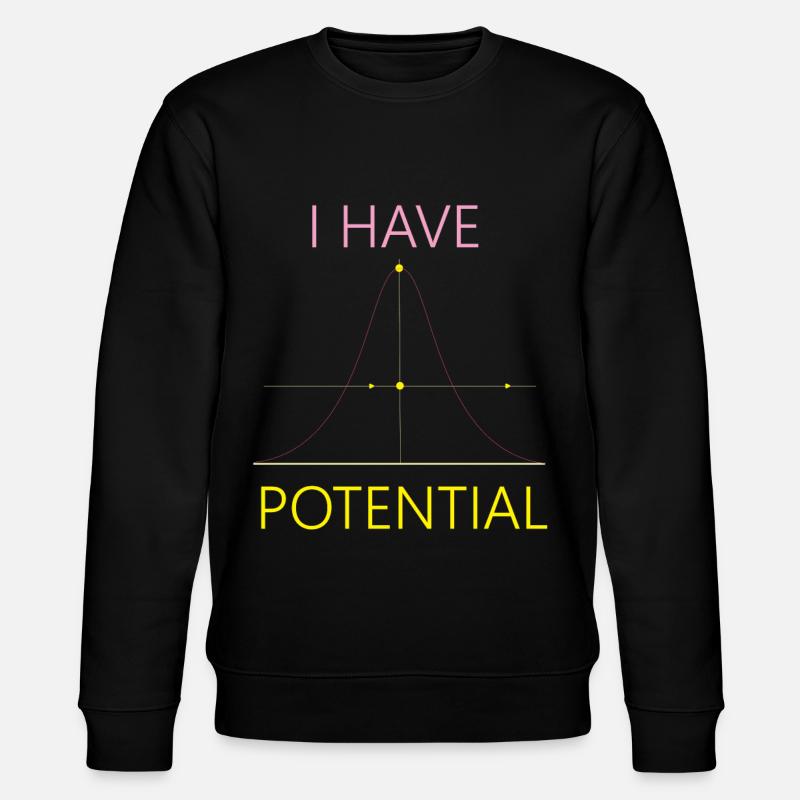 Future Physicist Science Nerd I - Stanley/Stella CHANGER Unisex Organic Sweatshirt - black
