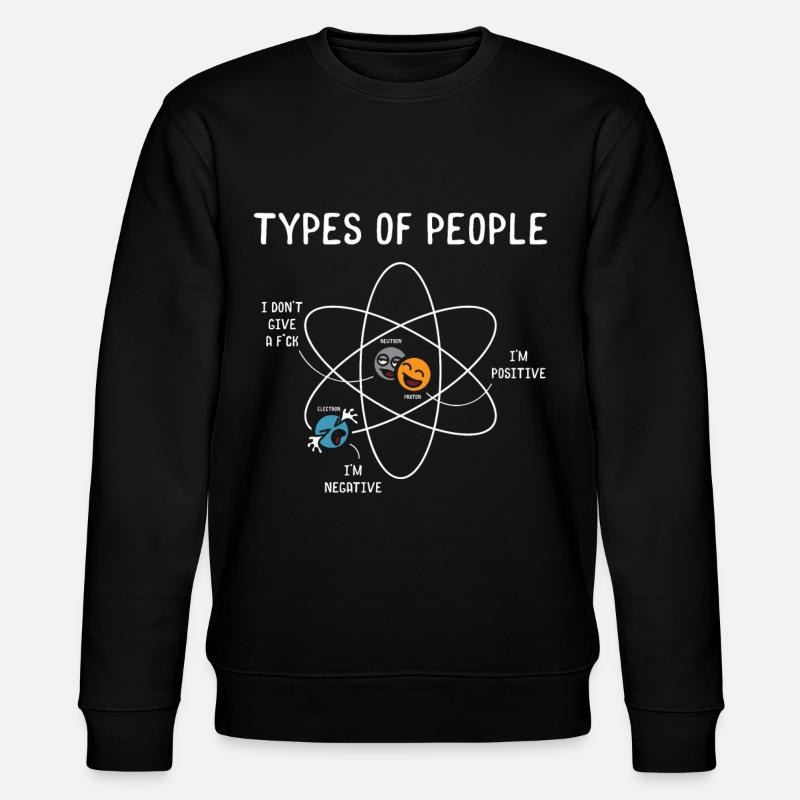 Amoureux de la science - Sweat bio CHANGER Stanley/Stella Unisexe - noir