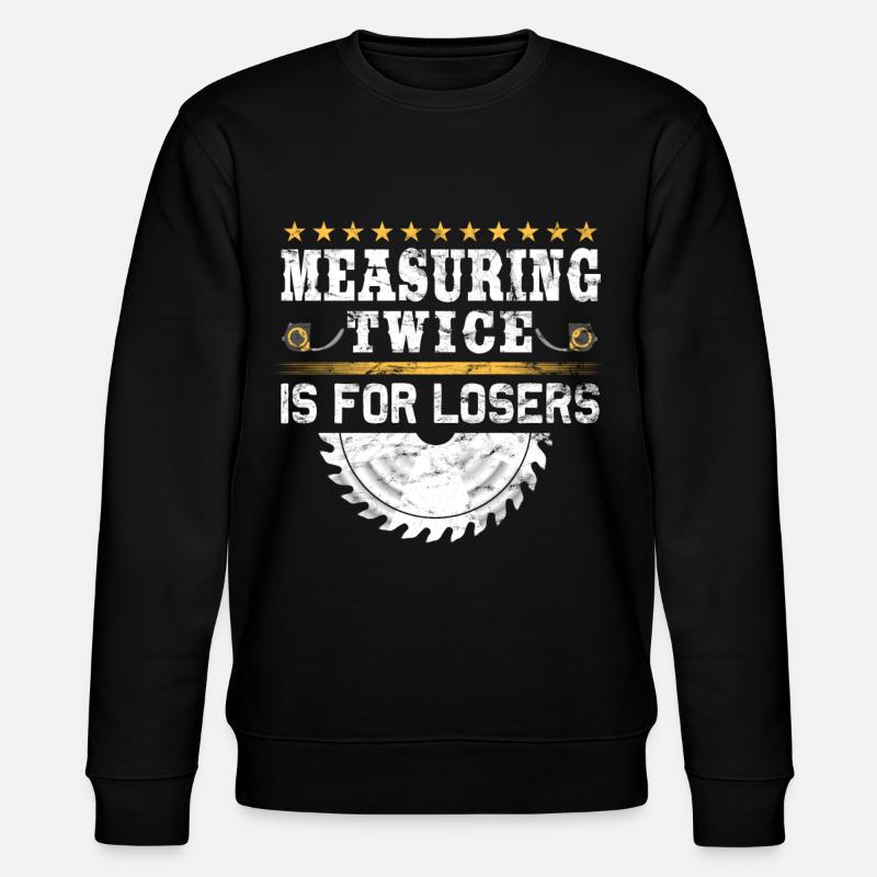 Bodenbelagsbau Teppichverleger - Stanley/Stella Unisex Bio-Sweatshirt CHANGER  - Schwarz