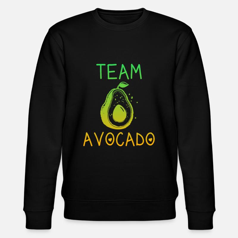 Team Avocado - Stanley/Stella CHANGER Unisex Organic Sweatshirt - black