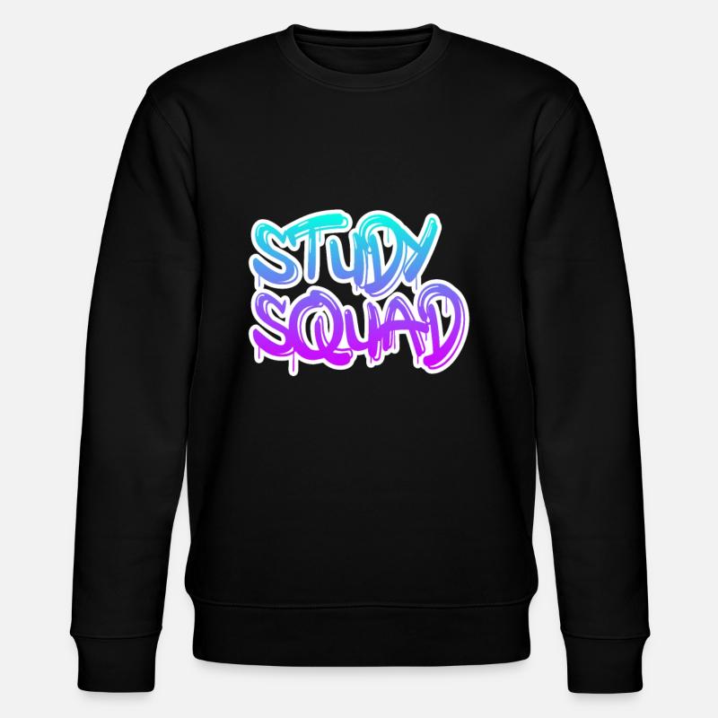 Study Squad - Stanley/Stella CHANGER Unisex Organic Sweatshirt - black