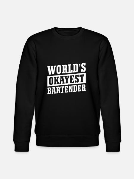 Kellnerin Barkeeper Kellner Barkeeper - Stanley/Stella Unisex Bio-Sweatshirt CHANGER  - Schwarz