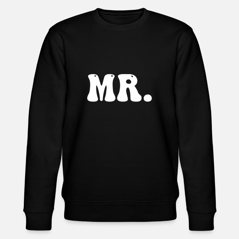 M. et Mme Partnerlook - Sweat bio CHANGER Stanley/Stella Unisexe - noir