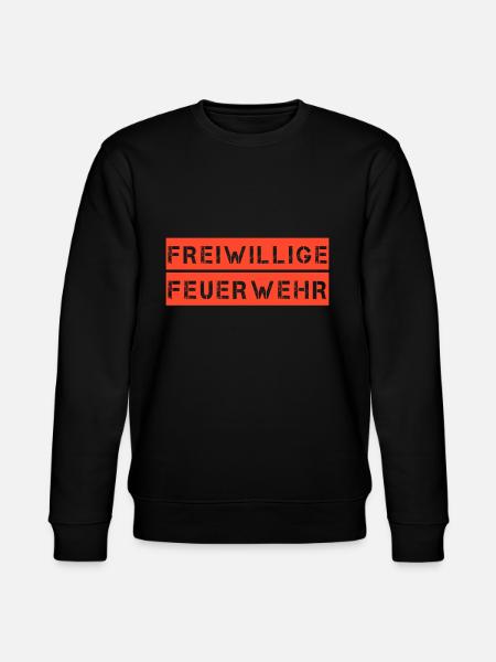 Freiwillige Feuerwehr - Stanley/Stella Unisex Bio-Sweatshirt CHANGER - Schwarz