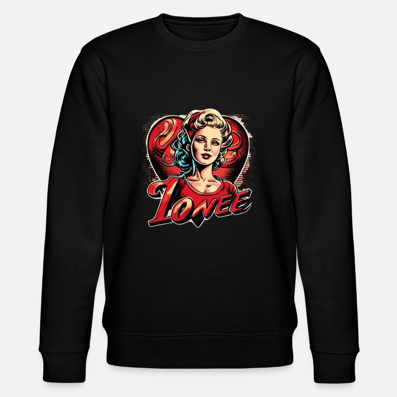 Love In Love Logo - Sweat bio CHANGER Stanley/Stella Unisexe - noir