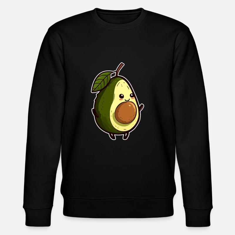 Avocado - Stanley/Stella CHANGER Unisex Organic Sweatshirt - black