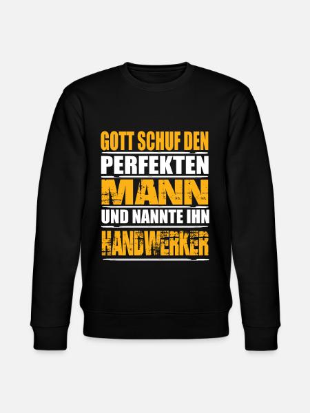 Handwerker - Stanley/Stella Unisex Bio-Sweatshirt CHANGER - Schwarz