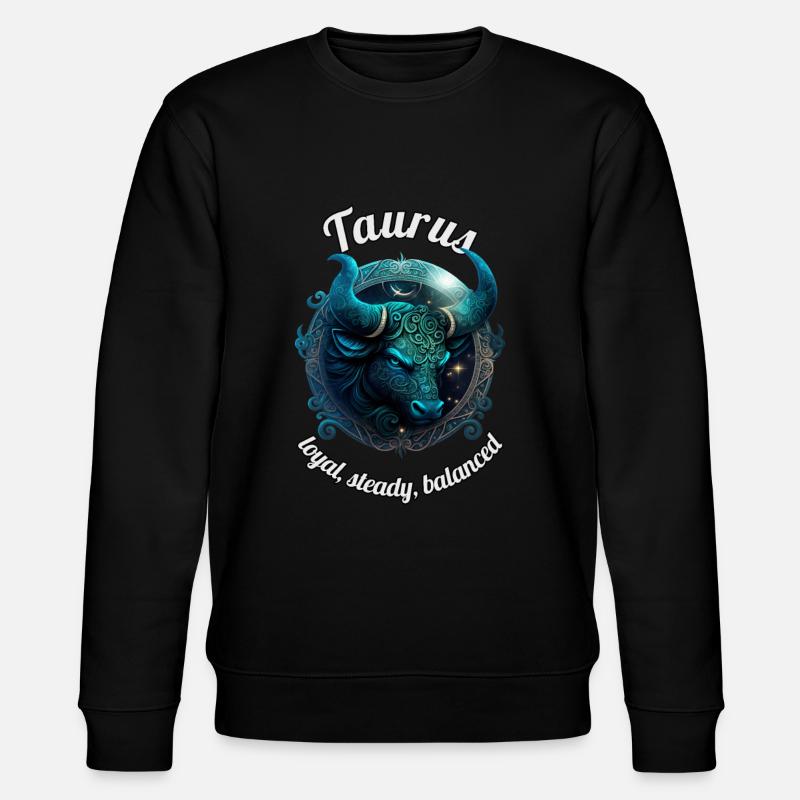 Zodiaque Taureau Taureau Astronomie - Sweat bio CHANGER Stanley/Stella Unisexe - noir