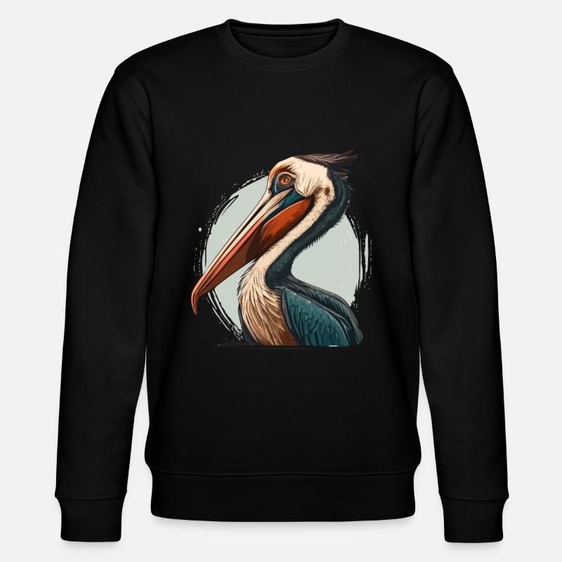 Pélican - Sweat bio CHANGER Stanley/Stella Unisexe - noir