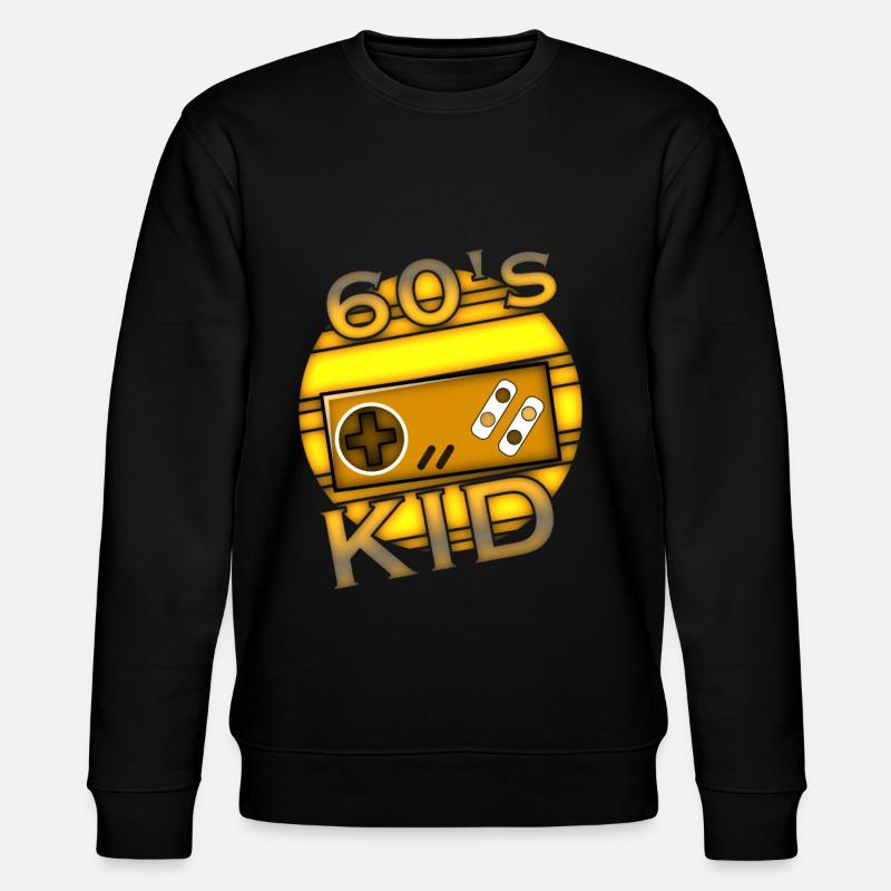 Enfant des années 60 - Sweat bio CHANGER Stanley/Stella Unisexe - noir