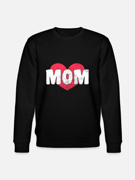 Mama Mom Gift - Stanley/Stella CHANGER Unisex Organic Sweatshirt - black