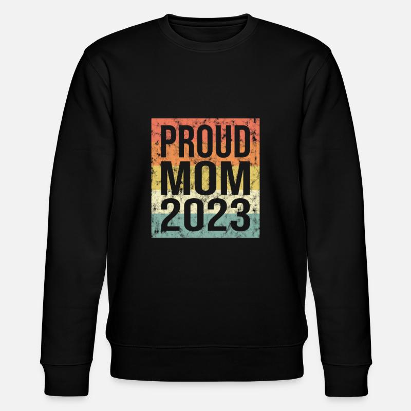 Proud Mom rétro 2023 - Sweat bio CHANGER Stanley/Stella Unisexe - noir