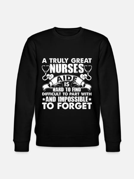 Nursing Aide Great Nursing Aide - Stanley/Stella CHANGER Unisex Organic Sweatshirt - black