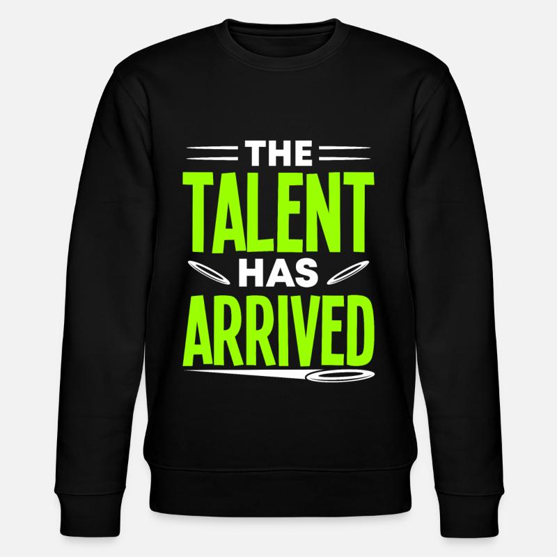 Diskuswurf Diskuswerfer Leichtathletik Diskus - Stanley/Stella Unisex Bio-Sweatshirt CHANGER  - Schwarz