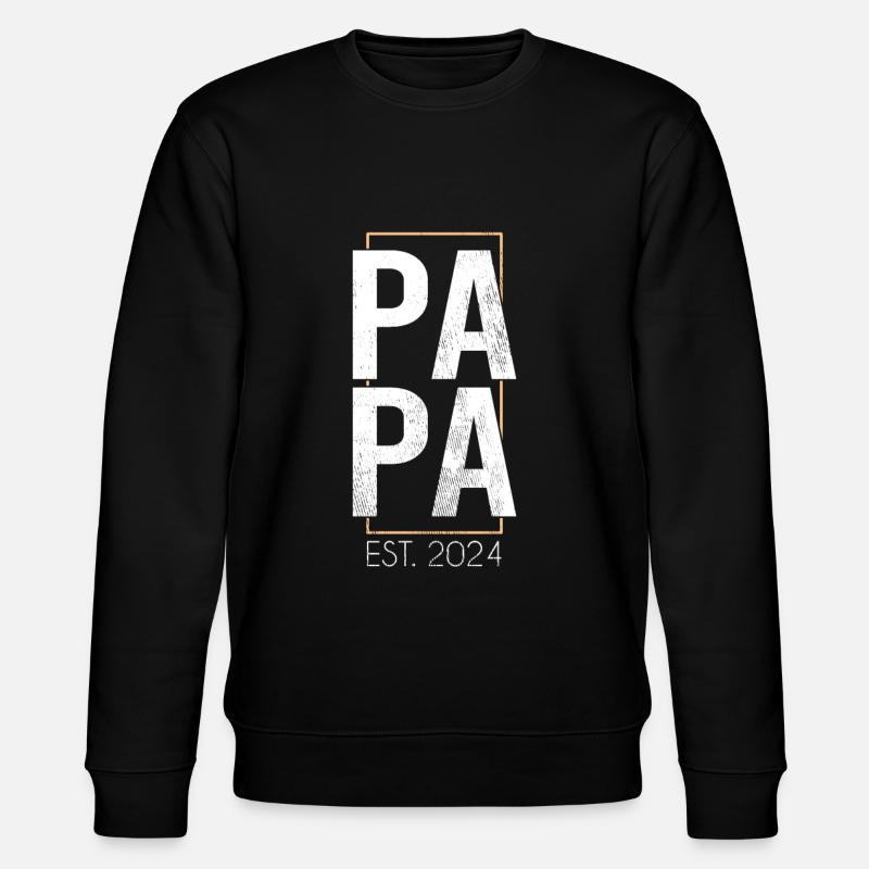 Dad 2024 - Stanley/Stella CHANGER Unisex Organic Sweatshirt - black