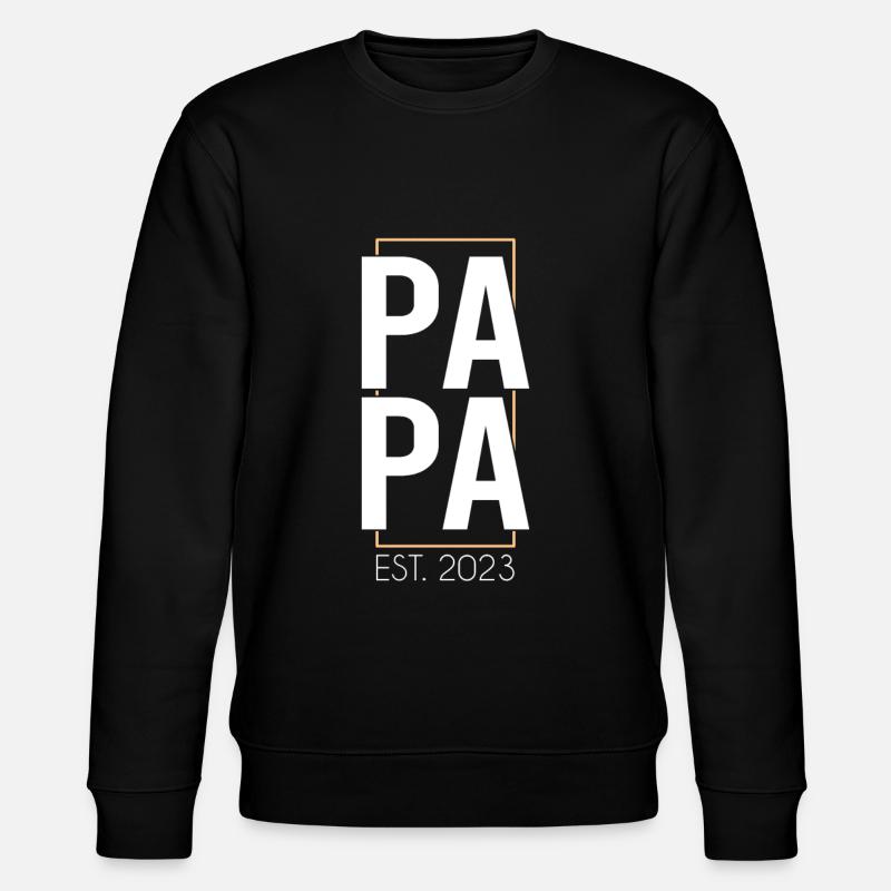 Dad 2023 - Stanley/Stella CHANGER Unisex Organic Sweatshirt - black