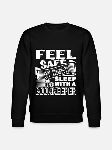 Bookkeeper Sleep With A Bookkeeper - Stanley/Stella CHANGER Unisex Organic Sweatshirt - black
