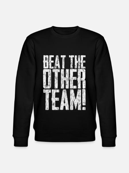 Beat The Other Team 3 - Stanley/Stella CHANGER Unisex Organic Sweatshirt - black