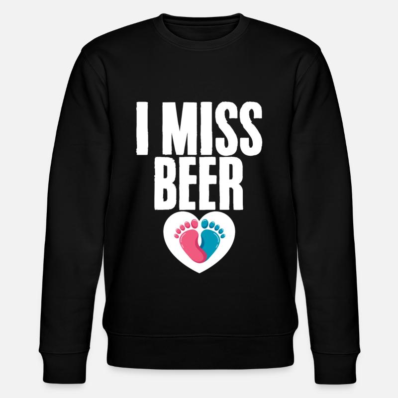 La bière me manque 2 - Sweat bio CHANGER Stanley/Stella Unisexe - noir
