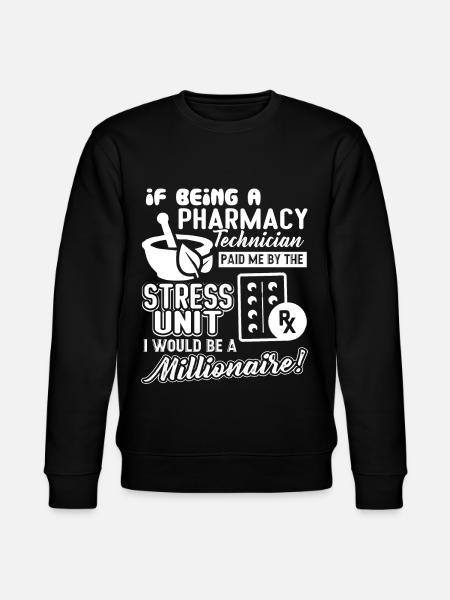 Being A Pharmacy Technician - Stanley/Stella CHANGER Unisex Organic Sweatshirt - black