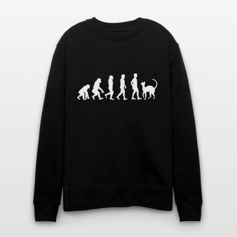 Siamese Cat Siamese Cat Evolution Stanley/Stella CHANGER Unisex Organic Sweatshirt