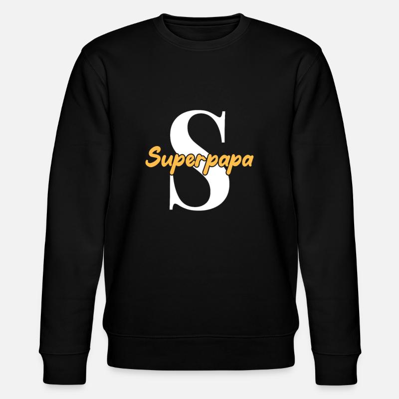 Superpapa - Sweat bio CHANGER Stanley/Stella Unisexe - noir