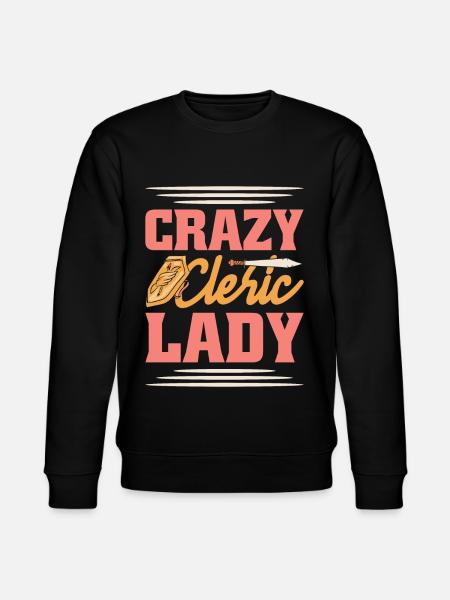LARP live-action role-playing game - Stanley/Stella CHANGER Unisex Organic Sweatshirt - black