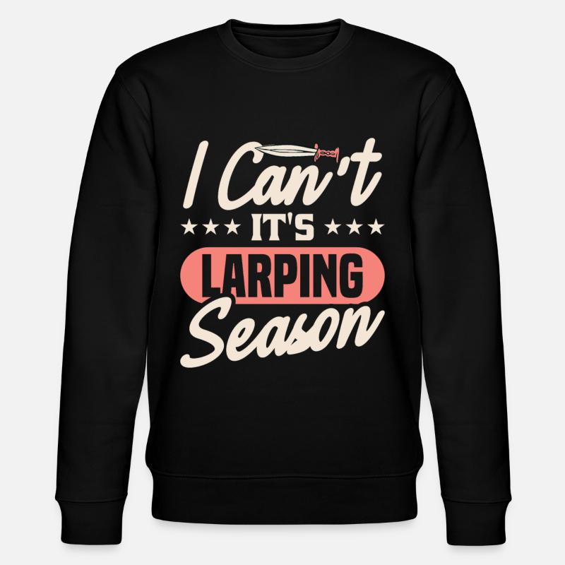 LARP live-action role-playing game - Stanley/Stella CHANGER Unisex Organic Sweatshirt - black