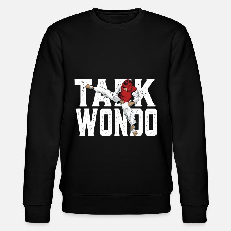 Taekwondo Korean Scriptures - Stanley/Stella CHANGER Unisex Organic Sweatshirt - black
