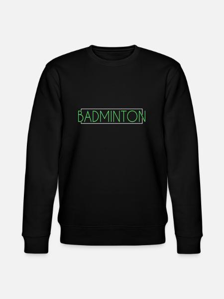 Lettrage de badminton - Sweat bio CHANGER Stanley/Stella Unisexe - noir