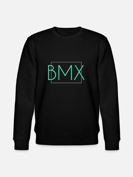 Bmx lettering - Stanley/Stella CHANGER Unisex Organic Sweatshirt - black