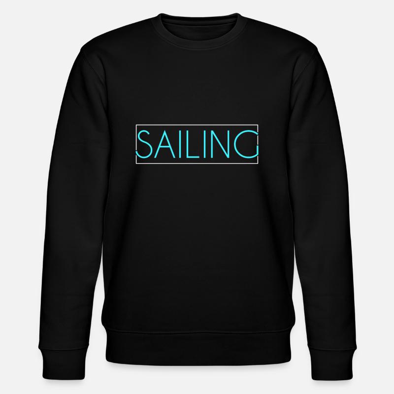 Segeln - Stanley/Stella Unisex Bio-Sweatshirt CHANGER  - Schwarz